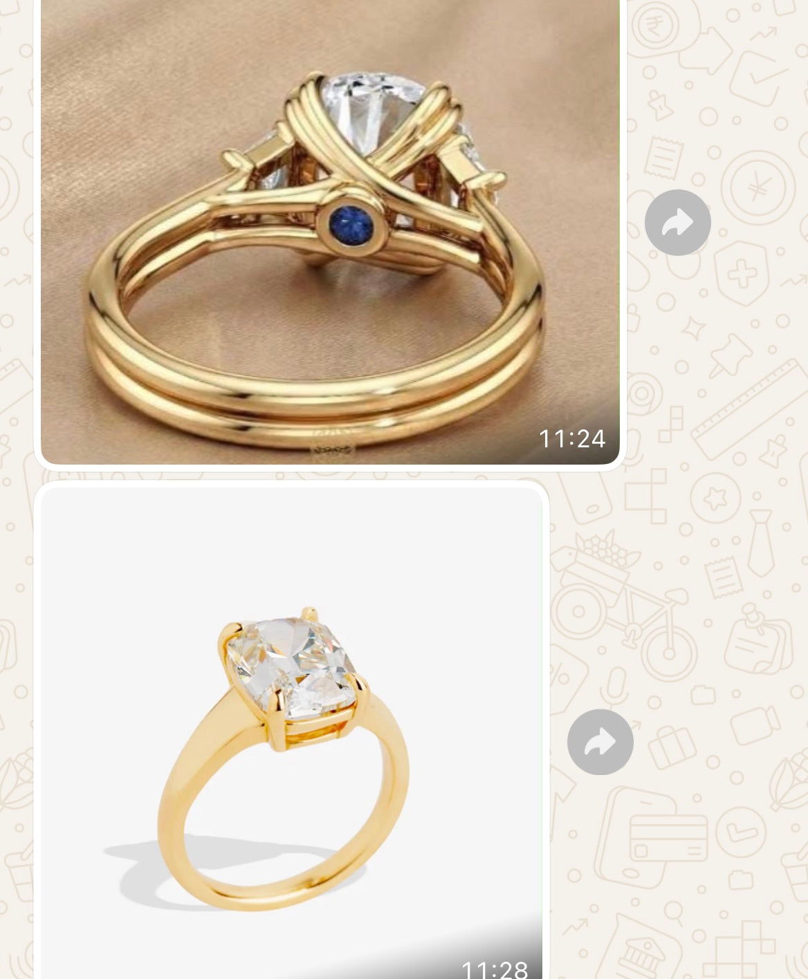 A link for AMBER MEMON to pay ring 7#((50%deposit)