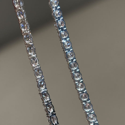 Eternal Sparkle Oval/Round Lab Diamond Tennis Bracelet