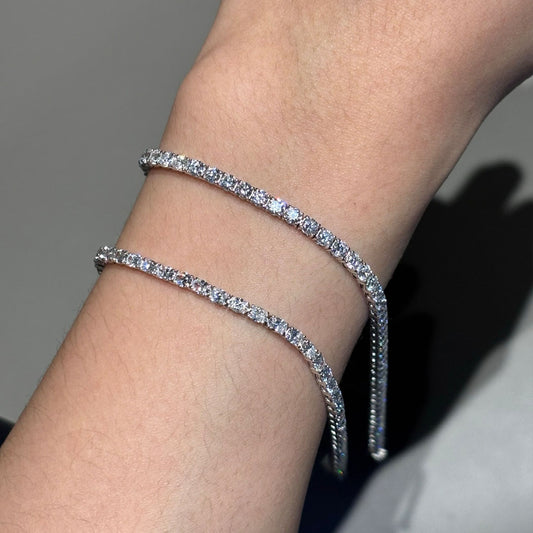 Eternal Sparkle Oval/Round Lab Diamond Tennis Bracelet