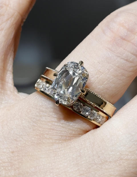 A link for A to pay for diamond ring and band