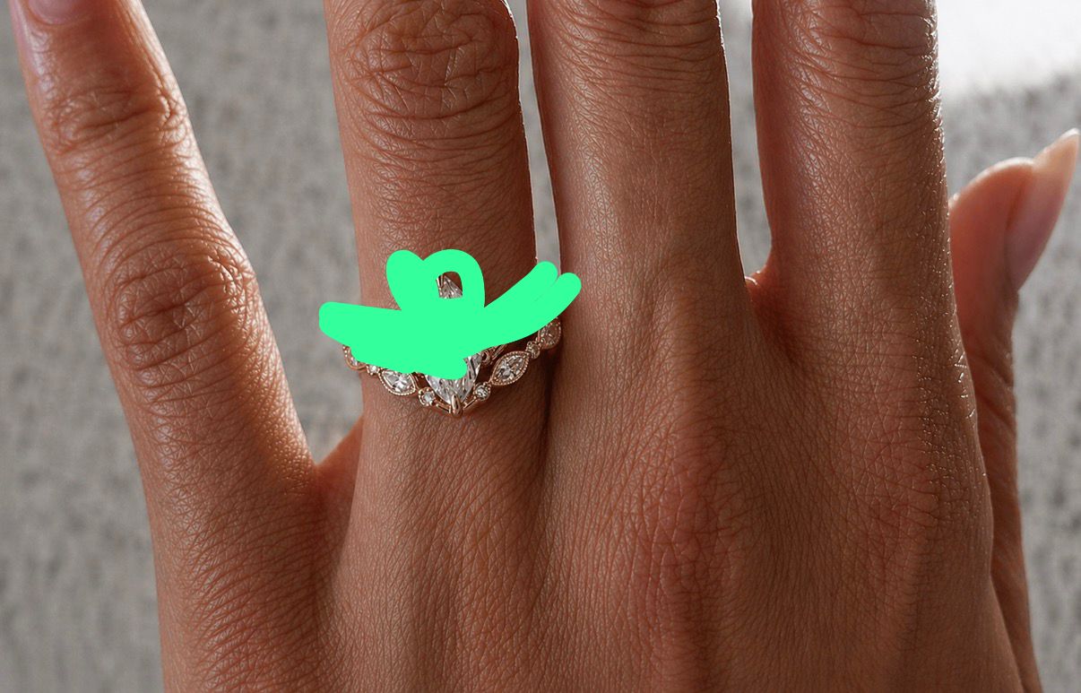 A link for Mar to pay for two bands and one diamond ring (deposit of $800)