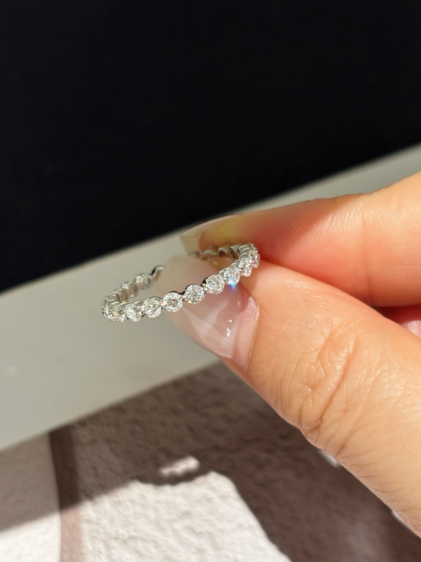 Lab Grown Diamond Eternity Band | Solid PT950 Platinum