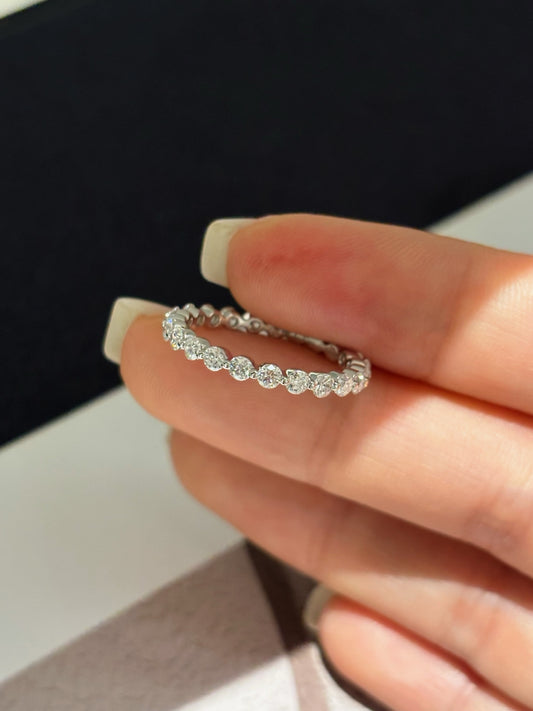 Lab Grown Diamond Eternity Band | Solid PT950 Platinum