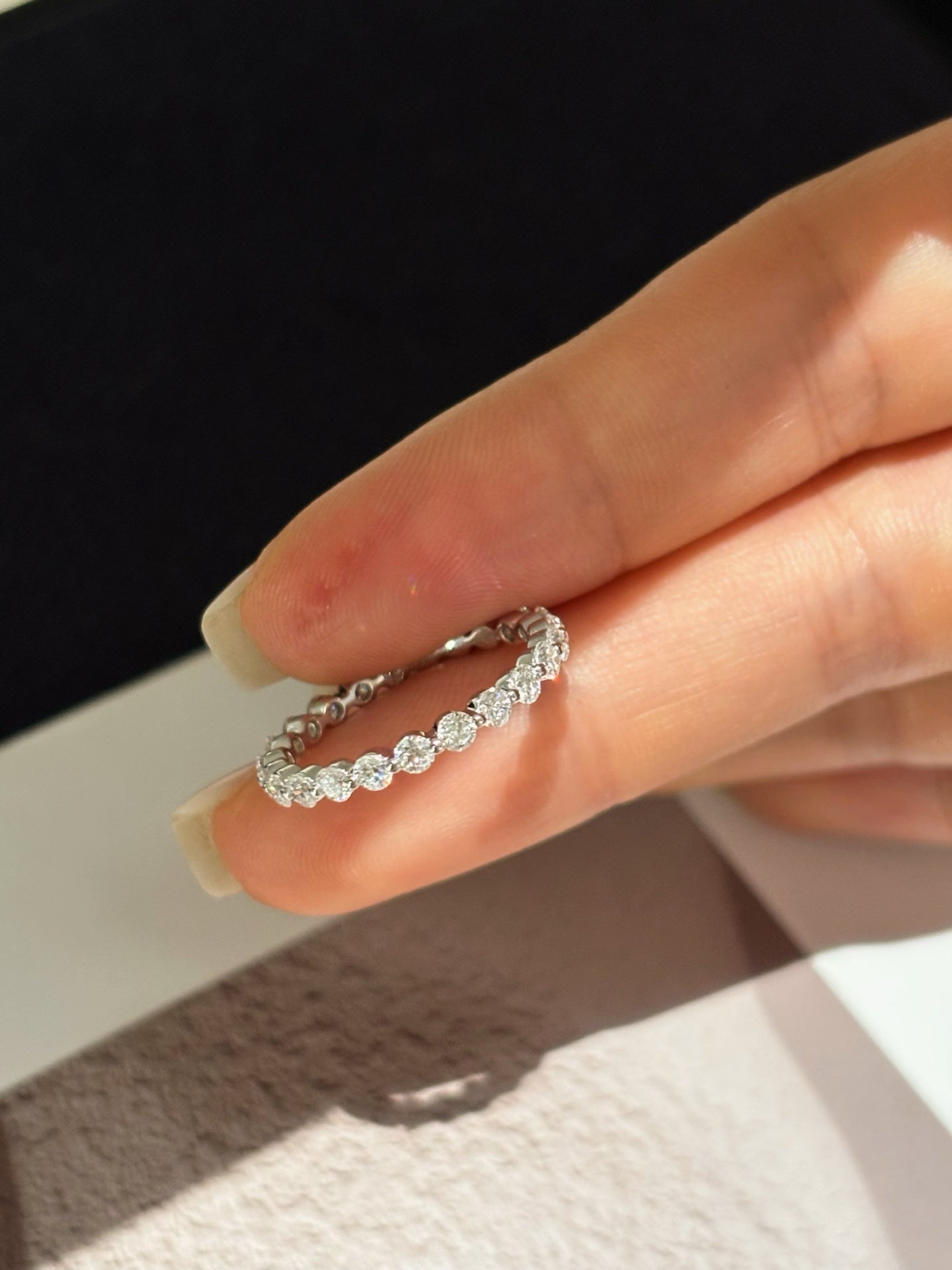Lab Grown Diamond Eternity Band | Solid PT950 Platinum
